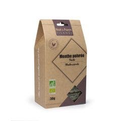 Organic Peppermint Leaf Herbal Tea 30g Nat&Form