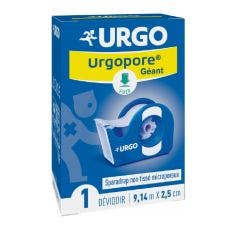 Urgopore Geant Micropore plaster 9.14m X 2.5cm Urgo