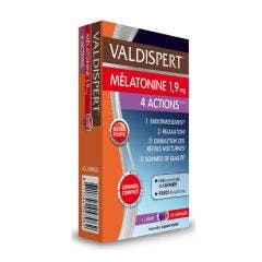 Mélatonine 1.9 mg 4 Actions 30 capsules Valdispert