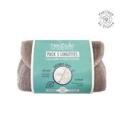 Washable Wipes x 5 Toilette & Change Bébé Neobulle