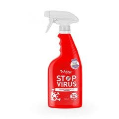 Spray désinfectant 500ml virucide, fongicide et bactéricide Akiva