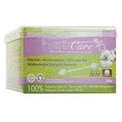 Baby Safety cotton buds x60 In Bioes Cotton Silver Care