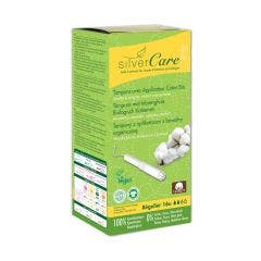 Tamponswith Applicator Regulier X16 x16 Avec applicateur Silver Care