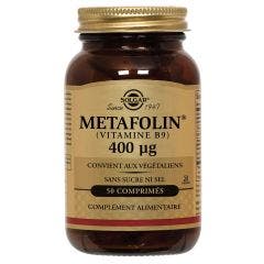Metafolin® 400 µg Patented Vitamin B9 x50 tablets Solgar
