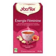 Energie Feminine Infusion Ayurvédique Bio 17 Sachets Yogi Tea