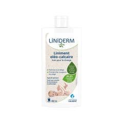 Olive oil/limewater emulsion for nappy changing 480ml Liniderm