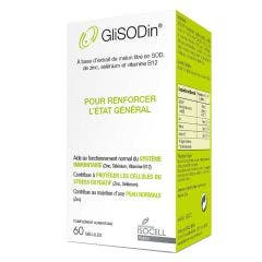 General status 60 capsules Glisodin Isocell