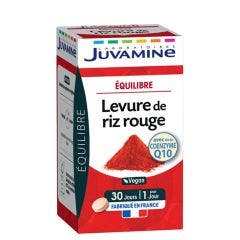 Red Rice Yeast Cholesterol 30 Tablets 30 Comprimes Equilibre Avec CoQ10 Juvamine