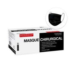 50 Surgical facemasks 3 folds x50 Marquage CE - Norme EN14683-2019 TYPE IIR Orgakiddy