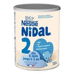 Powdered Milk 2 800g Nidal 6-12 months Nestlé