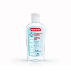 Pocket Antibacterial Gel Rinse-free 80ml Pocket Classic Assanis