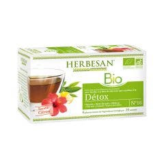 Chicory Detox Organic Infusion 20 teabags Lemon Flavour Herbesan