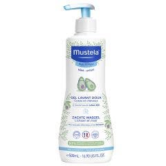 Gentle Cleansing Body & Hair Gel for Babies 500ml Peaux Normales Mustela
