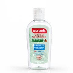 Pocket Hand Antibacterial Gel Almond Fragrance 80ml Pocket Parfumés Amande Assanis