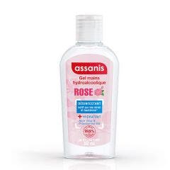Sanitizing Rose Gel 80ml Pocket Parfumés Rose Assanis