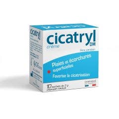 Cicatryl Superficial Wounds and Scrapes Cream 10 sachets Pierre Fabre