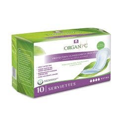 Extra pads for bladder weakness x10 Organyc