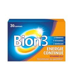 Energie Continue 30 Comprimes Bion 3