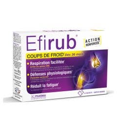 Efirub X 16 Bags 16 Sachets Coups de froid 3C Pharma