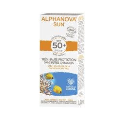 Hypoallergenic Organic Facial Sunscreen SPF50+ 50g Alphanova