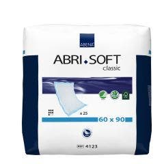 Disposable mattress protectors 60X90cm x25 Abri-Soft Classic Abena