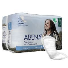 Protection adhésive femme 4G 33x11cm x10 Light Extra 3 incontinence modérée jour Abena