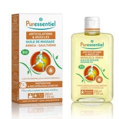 Physical Exercise Massage Oil 100ml Articulations Et Muscles Arnica et gaulthérie Puressentiel
