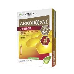Dynergie 20 Phials Fatigue 20 ampoules Arkoroyal Arkopharma