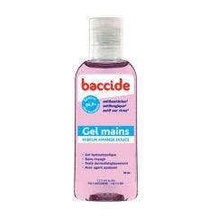 No-Rinse Hands Gel 30ml With Sweet Almond Baccide