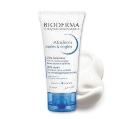 Repairing Hand Cream 50ml Atoderm Mains & Ongles Sèches Et Abîmees Bioderma