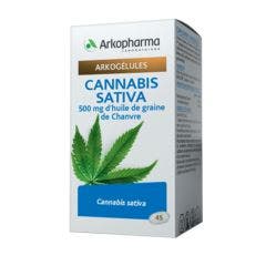 Cannabis Sativa x45 capsules Arkogélules Arkopharma
