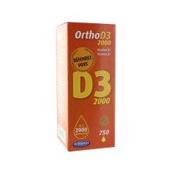 Orthonat Ortho D3 2000 750 gouttes Orthonat