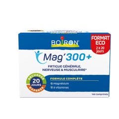 Magnesium 300+ 160 Tablets 160 Comprimes Complements Boiron