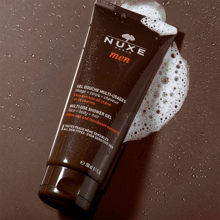 Men Multi Use Shower Gel All Skin Types Even Sensitive Men 200ml-Visage, Corps Et Cheveux Nuxe - Easypara Men Multi Use Shower Gel All Skin Types Even Sensitive Men 200ml-Visage, Corps Et Cheveux Nuxe - Easypara