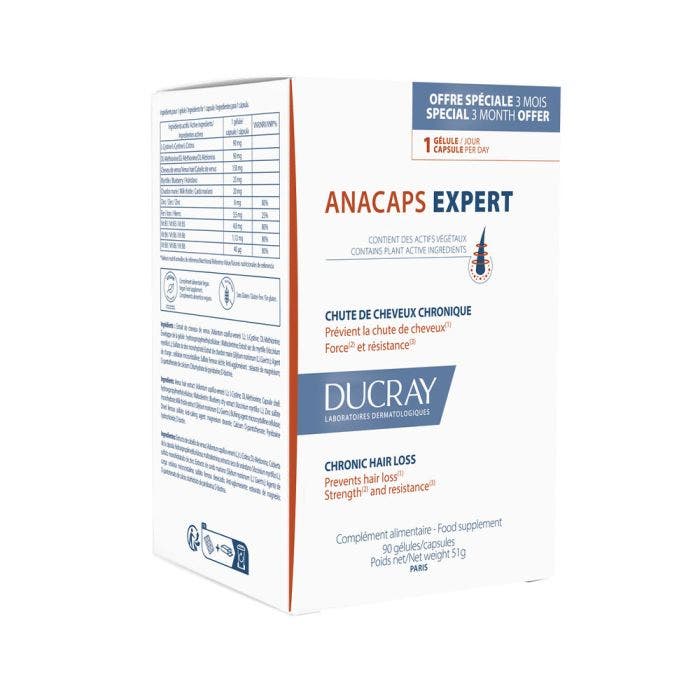 Anacaps Expert x90 capsulesChronic hair loss Ducray Easypara