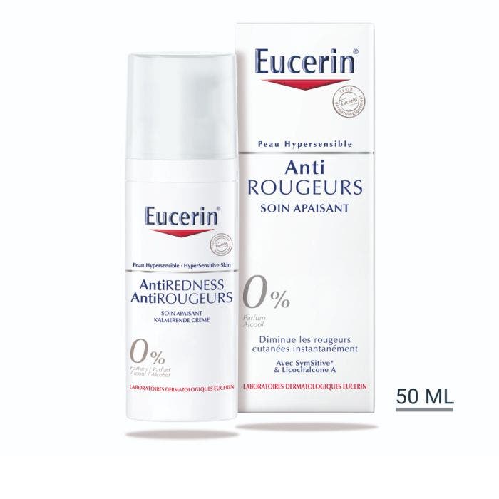 igen Sædvanlig Sui Anti Redness Soothing Care Peau Hypersensible 50ml- Eucerin - Easypara