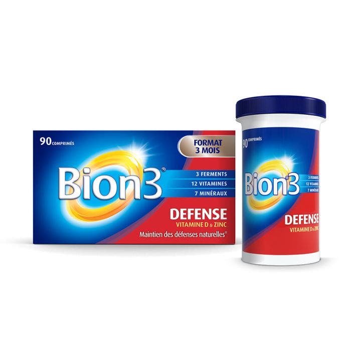 Defense Adulte 90 Tablets 90 Comprimes Bion3