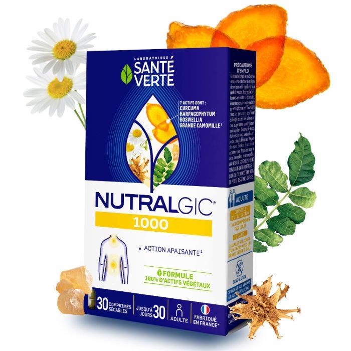1000 Nutralgic 30 Tablets Sante Verte Easypara