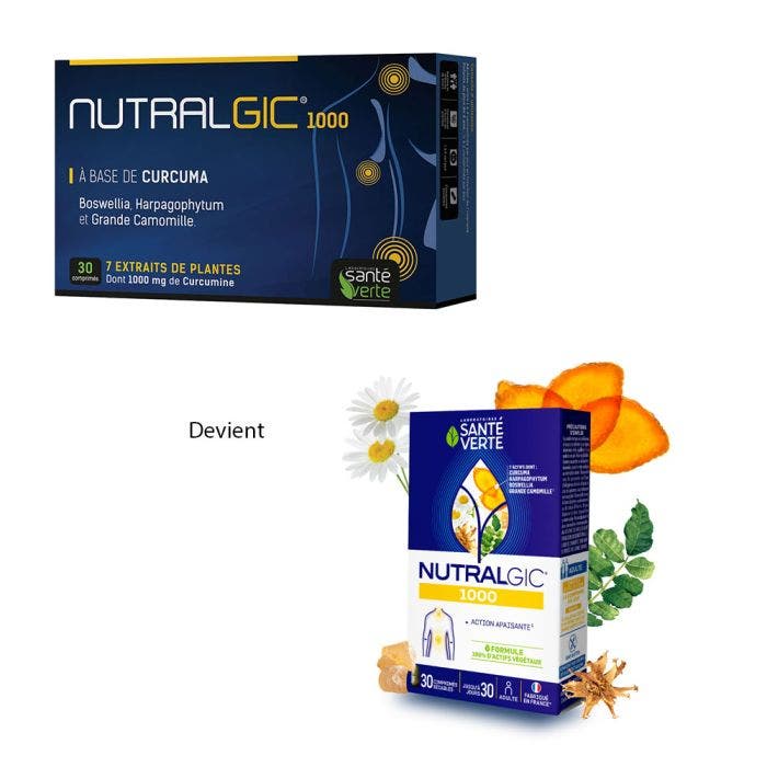 1000 Nutralgic 30 Tablets Sante Verte Easypara