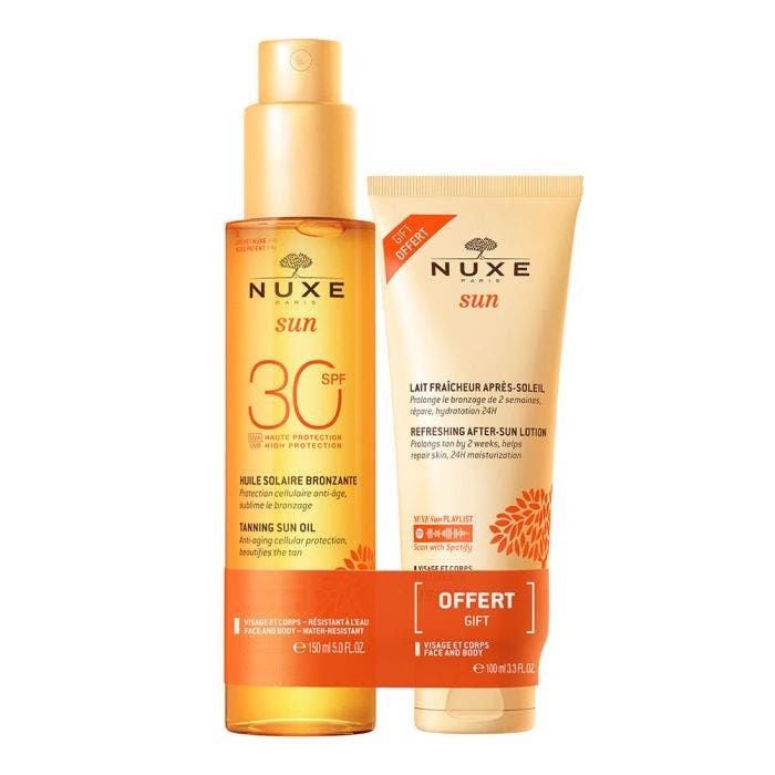 Tanning Body Oil SPF30 + After Sun Sun Nuxe Easypara
