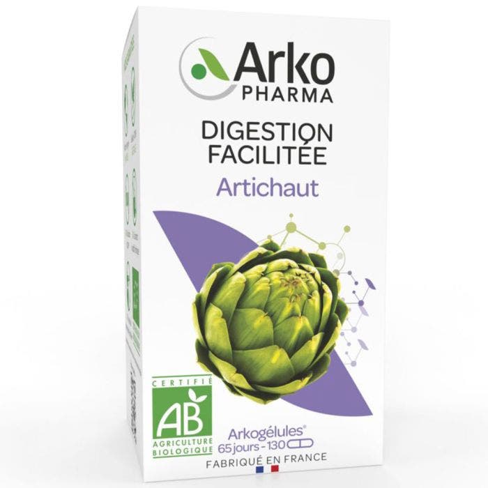 Digestion Improved Artichoke Bio Arkogélules 130 capsules Arkopharma