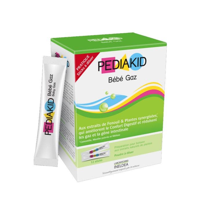 Pediakid Bebe Gaz Aux Extraits Naturels De Plantes X12 Sticks Pediakid Easypara