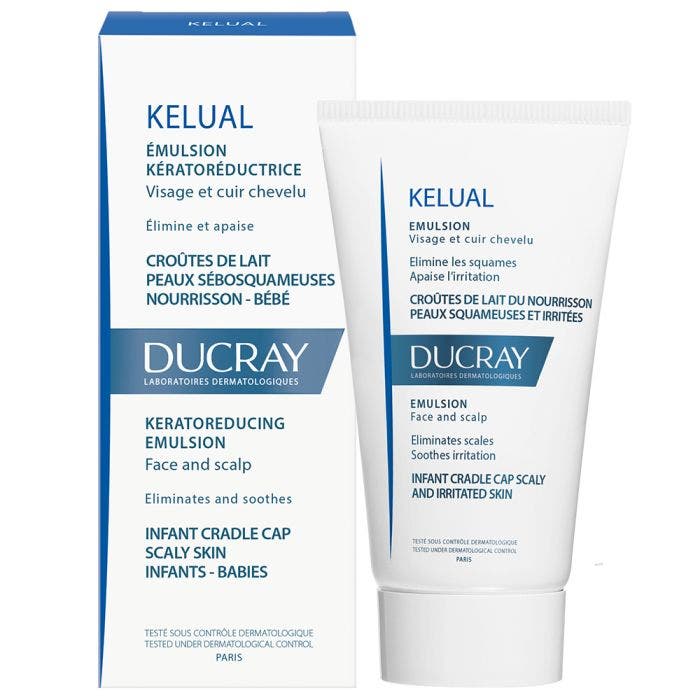 Keratoreducing Emulsion Face And Scalp Infant Cradle Cap Kelual 50ml Ducray Easypara
