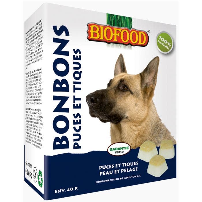 Flea And Tick Repellent Doggy Treats X 40 Biofood Easypara Flea And Tick Repellent Doggy Treats X 40 Biofood Easypara