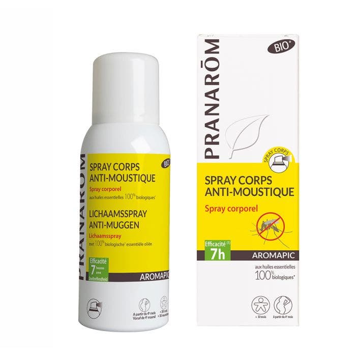 Pranarom Aromapic Organic Mosquito Repellent Spray 75ml Pranarom Easypara