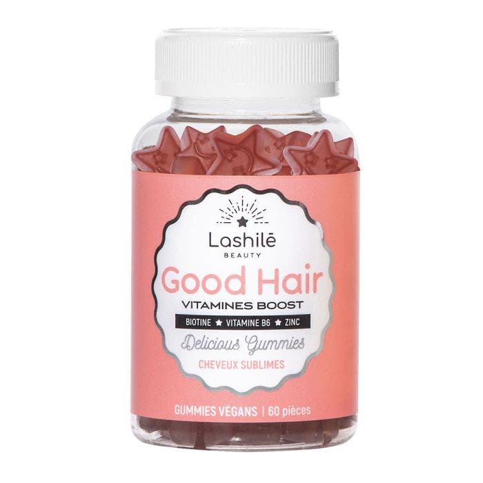 Good Hair 60 Gummies Vitamins Boost Vitamines Boost 60 Pieces- Lashilé Beauty - Easypara Good Hair 60 Gummies Vitamins Boost Vitamines Boost 60 Pieces- Lashilé Beauty - Easypara
