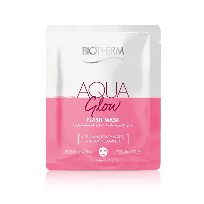 Radiance & hydration sheet mask Aqua Glow 31g Biotherm Easypara